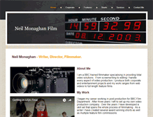 Tablet Screenshot of neilmonaghanfilm.com